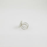 Howlite Curly Ring