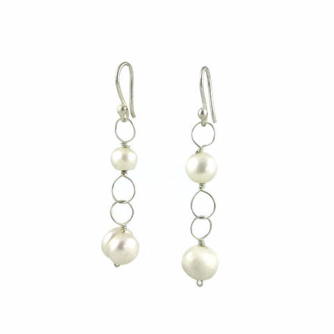 Julisa Earrings - Pearl