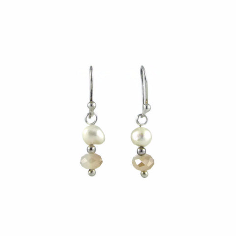 Marisa Earrings - Pearl