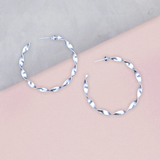 Modern Twist Hoops