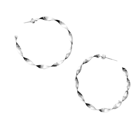 Modern Twist Hoops