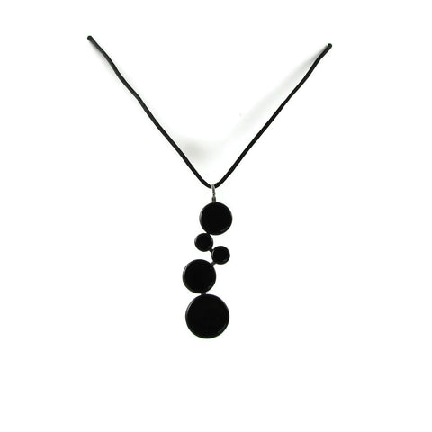 POP! Glass Necklace - Black