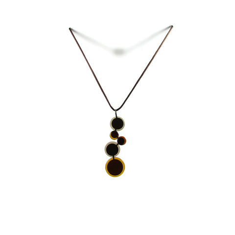 POP! Glass Necklace - Brown
