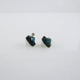 Blown Glass Square Studs