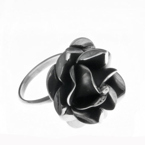 Oxidized Rose Ring - Large