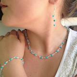 Xuxek Necklace - Turquoise