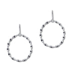 Twisted Circles Earrings