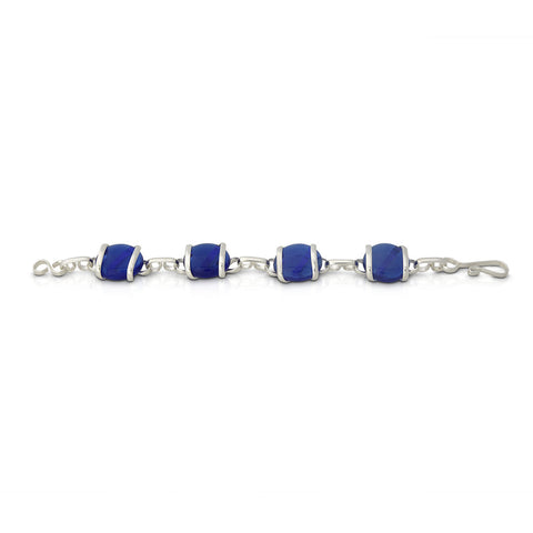 Parallel Bracelet - Crystal Navy