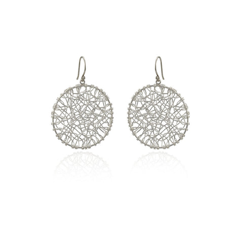 Wire Round Earrings