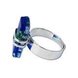 Wrap Blown Glass Ring - Mixed