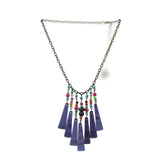 Cascada Triangles Necklace - Black
