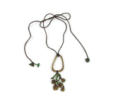 Chaquiras Glass Necklace - Green