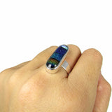 Dichroic Glass Ring