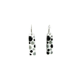 Bubbles Glass Earrings - Navy