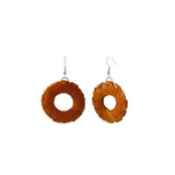 Woven Palm Earrings - Medium