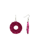 Woven Palm Earrings - Medium