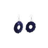 Woven Palm Earrings - Medium