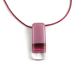 Pietri Glass Pendant - Red