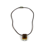 Ombre Mini Glass Pendant - Brown