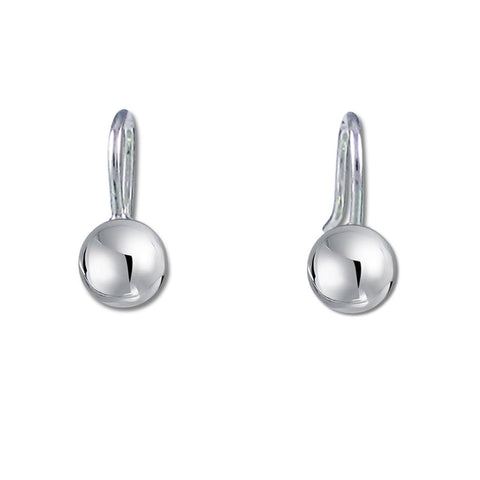 Drop Ball Earrings - 6mm