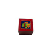 Tea Light Box - Red Fish