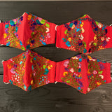 Hand Embroidered Face Masks - Floral