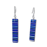 LGAN Glass Earrings - Aqua