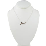 Mrs Silver Necklace