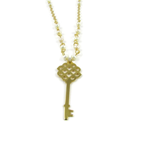 Key Gold Necklace