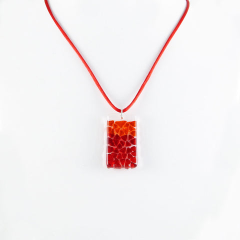 Picado Mini Pendant - Red