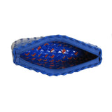 Recycled Candy Wrapper Clutch - Blue