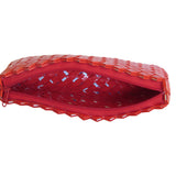 Recycled Candy Wrapper Clutch - Red