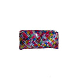 Recycled Candy Wrapper Clutch - Pink