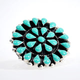 Southwestern Flower Ring - 2 Colors Available