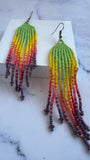 Huichol Statement Earrings