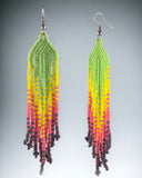 Huichol Statement Earrings