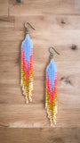 Huichol Statement Earrings