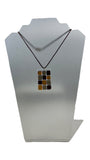 Squares Glass Pendant -9 colors