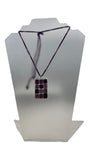 Squares Glass Pendant -9 colors
