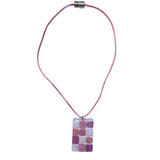 Squares Glass Pendant -9 colors