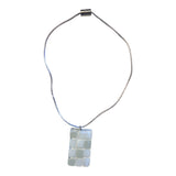 Squares Glass Pendant -9 colors