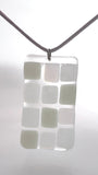 Squares Glass Pendant -9 colors