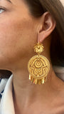 Oaxaca Golden Earrings