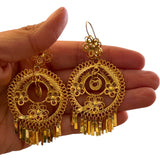 Oaxaca Golden Earrings