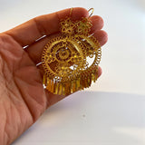 Oaxaca Golden Earrings