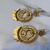 Oaxaca Golden Earrings