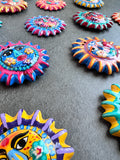 Colorful Sun Magnet & Wall Decor