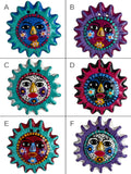 Colorful Sun Magnet & Wall Decor