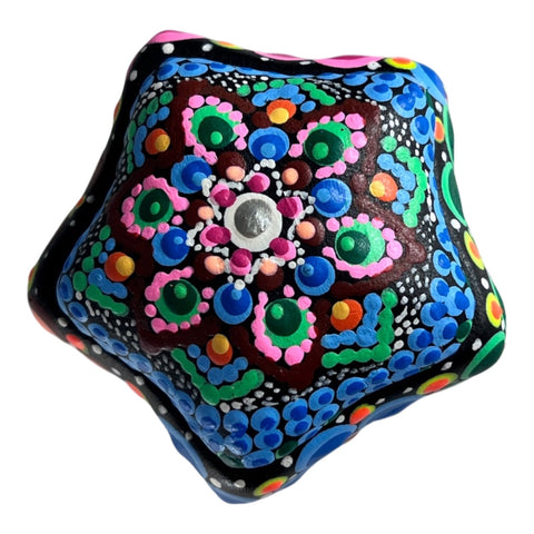 Clay Dots Pentagon Box