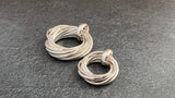 7 Rings Silver Pendant - Small